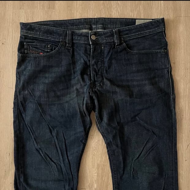 디젤 사파도 스트레이트 데님 팬츠