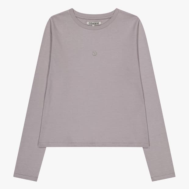 코이세이오 심볼 로고 롱슬리브 라이트 퍼플