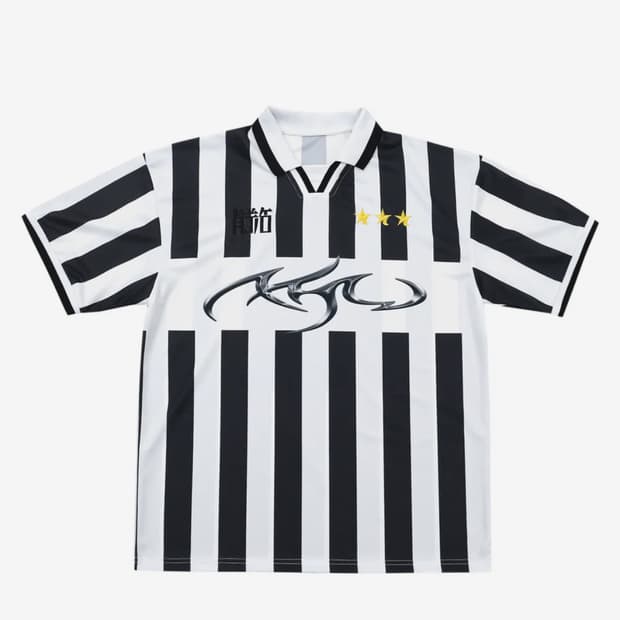 AJOBYAJO tribal ajo soccer top(black)