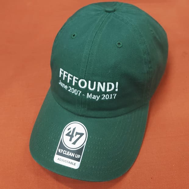 FFFFOUND! 볼캡 (다크그린)