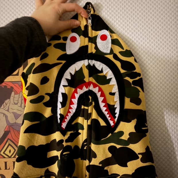 베이프 후드집업 ponr 황계