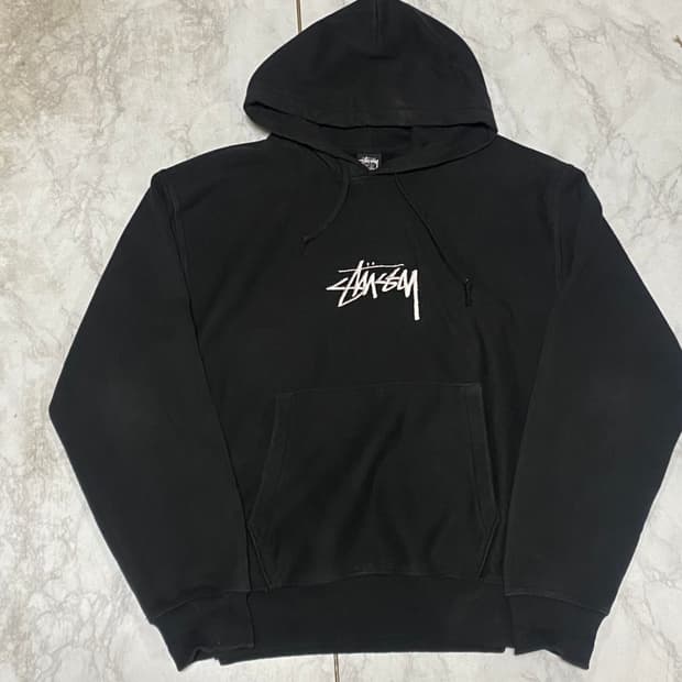 스투시 후드 티셔츠 오버핏 후드티 국내 110