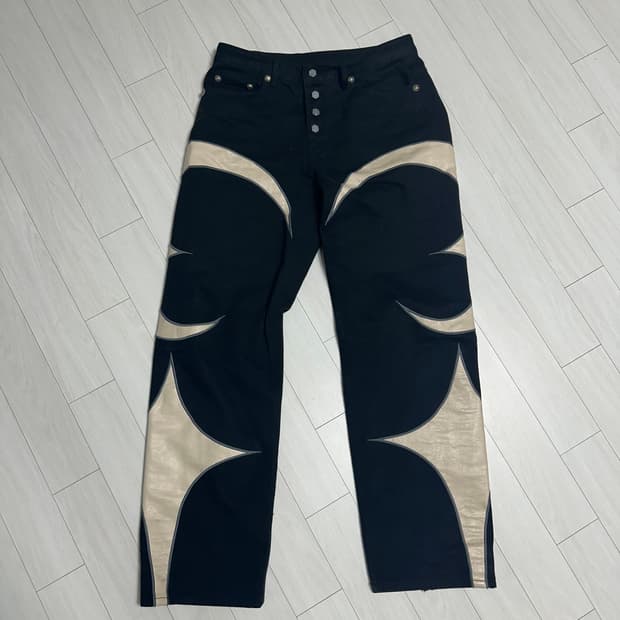 떠그클럽 TC 레더 팬츠 블랙 2 사이즈