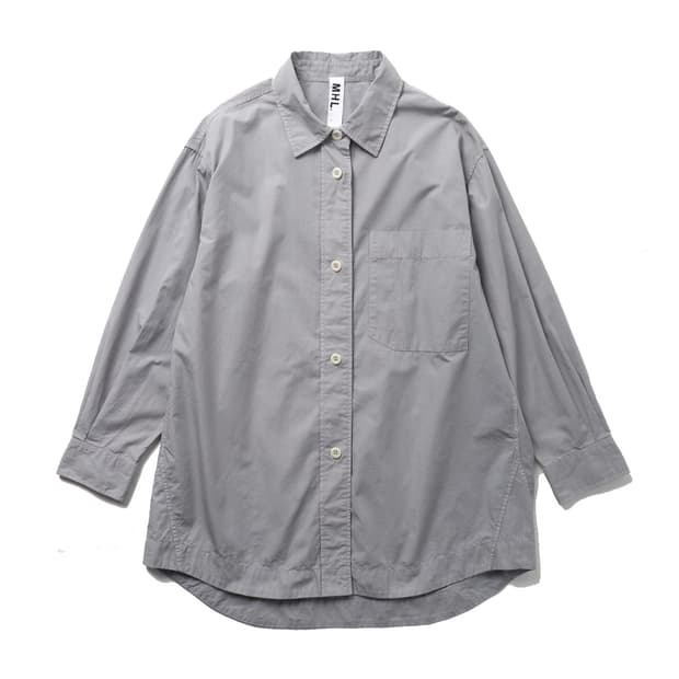 MHL. Compact Cotton Poplin