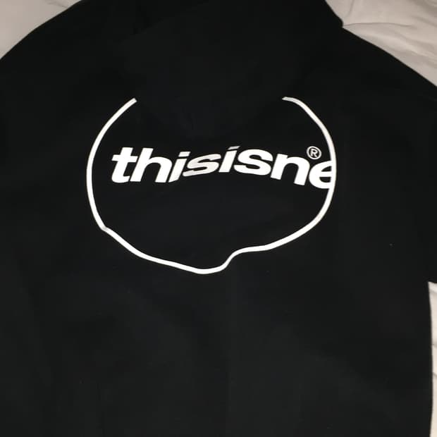 디즈이즈네버댓 thisisneverthat 써클로고 후드집업 s