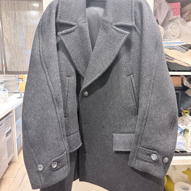 Refomed 포맨 오버사이즈 코트 차콜 4사이즈