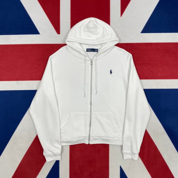 폴로 후드집업 M 실측 여성55-66