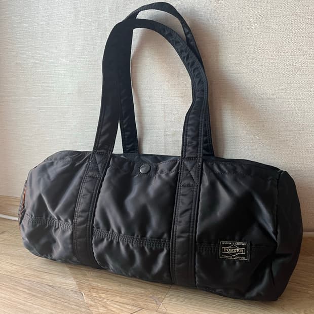 요시다 포터 탱커 더플백 L 블랙 622-76987 (보스턴백)