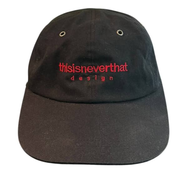 디스이즈네버댓 로고 캠프캡