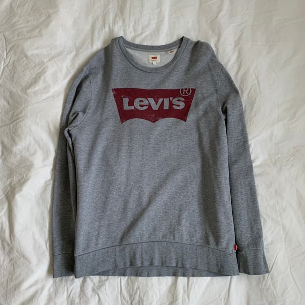 LEVI'S 그레이 맨투맨