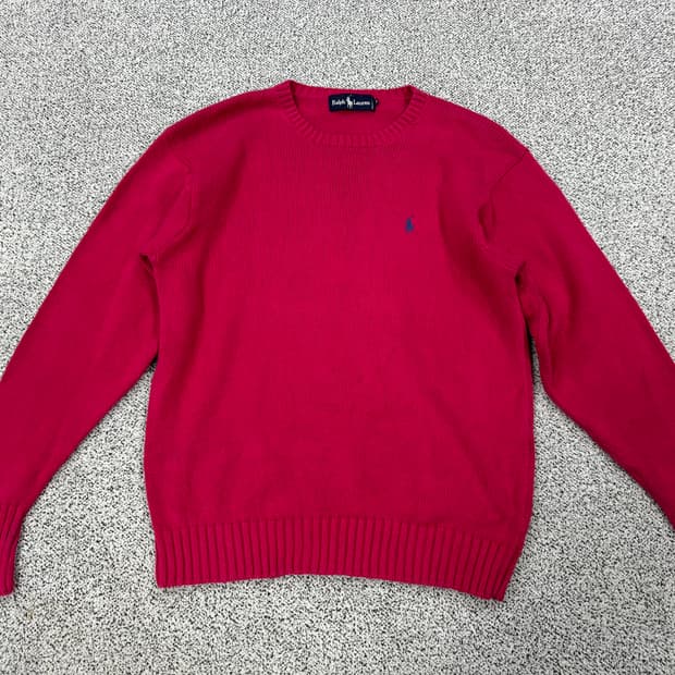 폴로 랄프로렌 90s 라운드니트