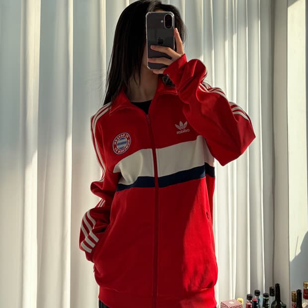 [M-L]아디다스 바이에른 뮌헨 트랙탑 져지