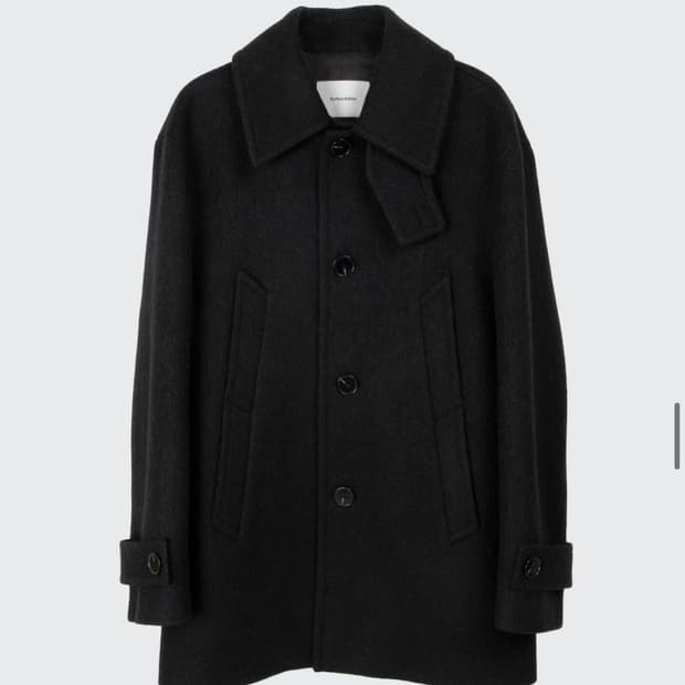 (구매) 서피스에디션 알파카 하프코트