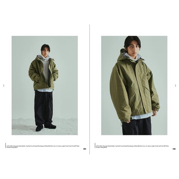 유니폼브릿지 헤비다운점퍼 L