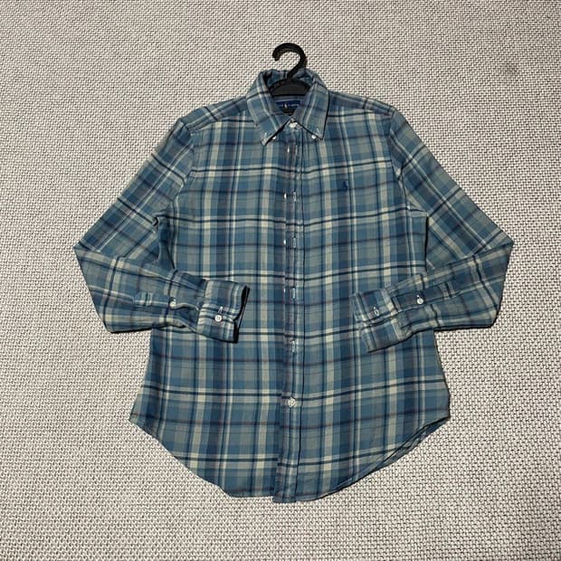 폴로. 체크셔츠. 7642