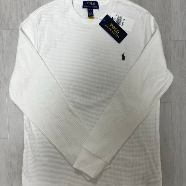 폴로 랄프로렌 와플 롱슬리브 티셔츠