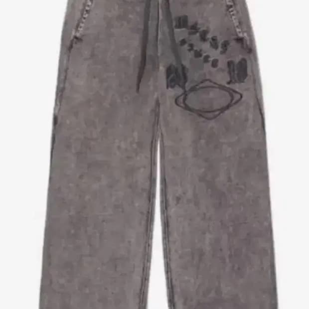 MSCHF 그레이 스웨트 팬츠