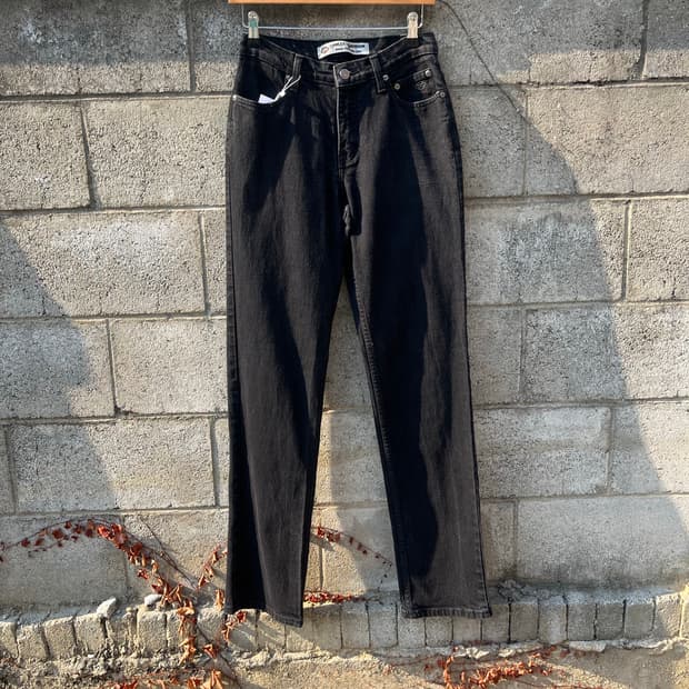 빈티지 할리데이비슨 스트레이트 핏 데님 팬츠 27
