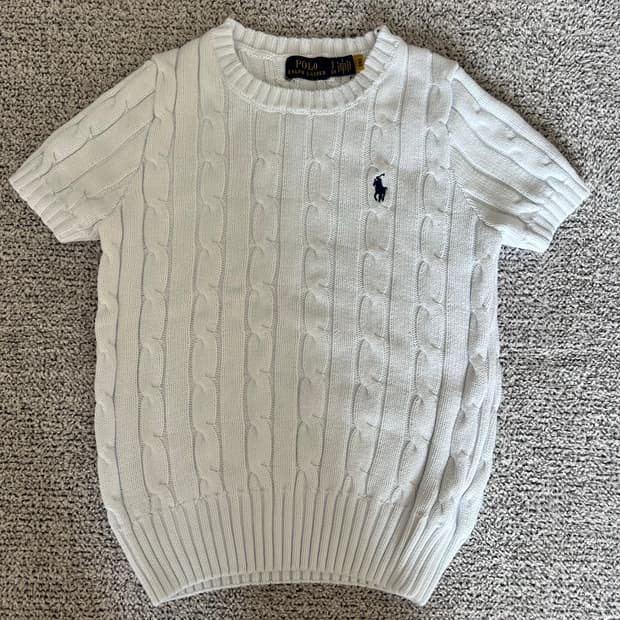 폴로 랄프로렌 케이블 니트