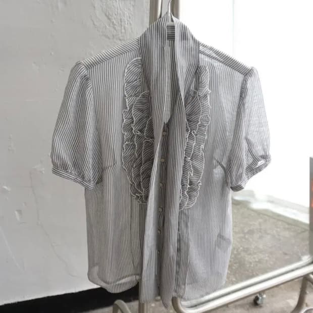 Vintage Stripe Blouse