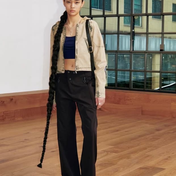 미스치프 후드 자켓