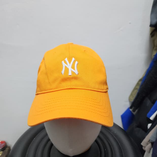 MLB 뉴욕 양키스 오렌지색 볼캡 