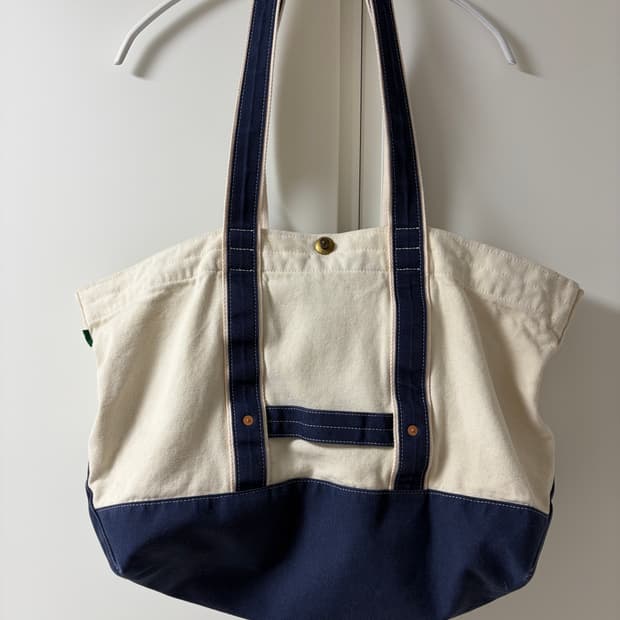 비헤비어 토트백 오트밀