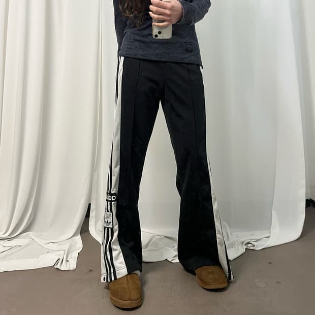 Adidas Black Break Pants 