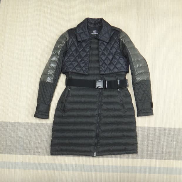 (95) 코오롱스포츠 여성용 구스다운 패딩 파카