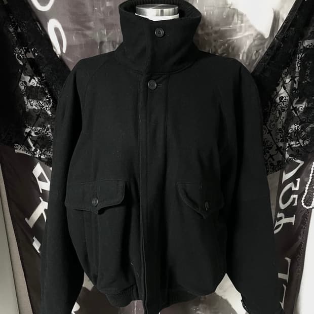 RAIKA 빈티지 울 봄버 자켓