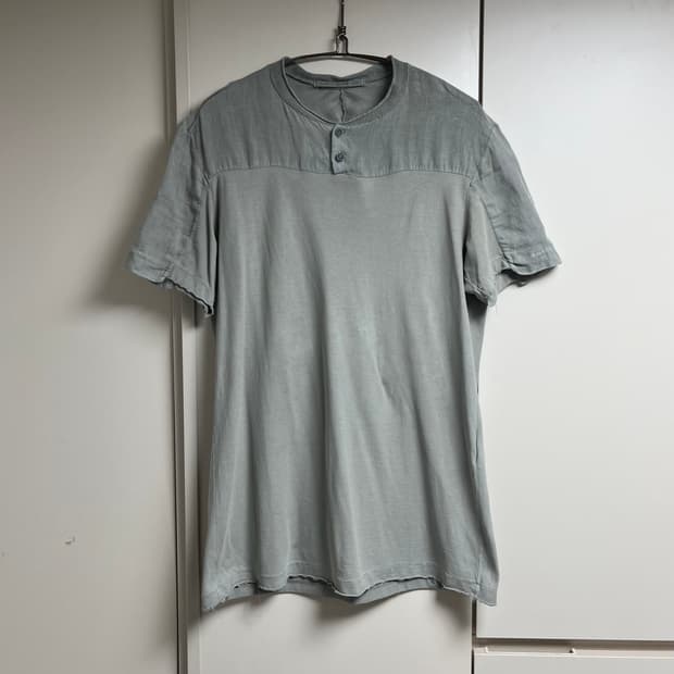 트랜짓 가먼트다잉 스카스티치 티셔츠