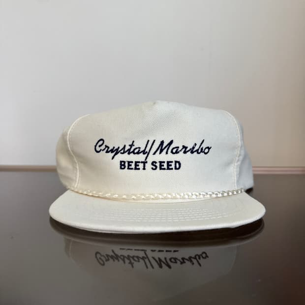 USA 화이트 레터링 트러커 빈티지 모자 볼캡 vintage cap