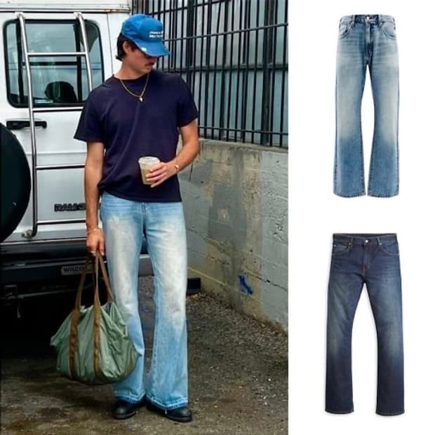 리바이스 517 라이징선 34x32