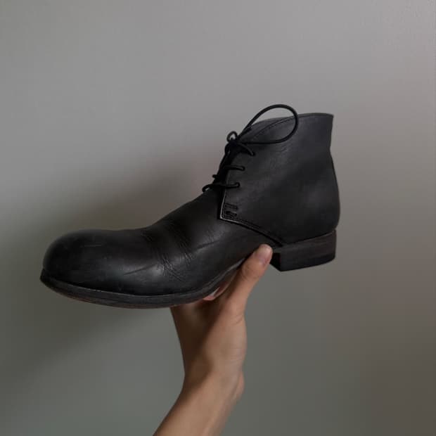 Tornado Mart Leather Chukka Boots