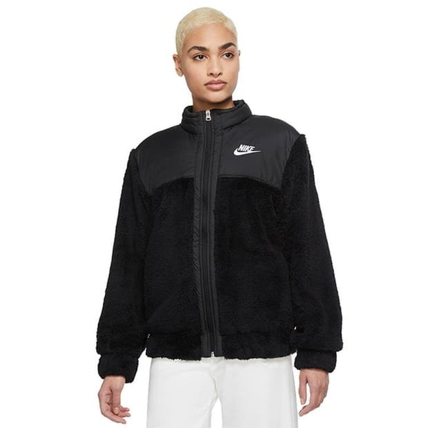 나이키 플러시 퓨추라 자켓 블랙