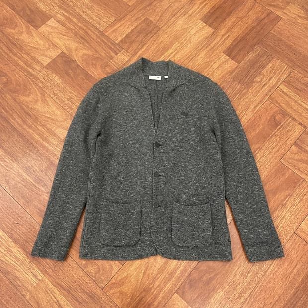 라코스테 차콜 가디건