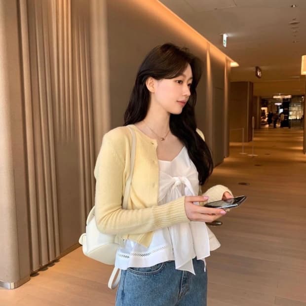 르플레인 마벨 블라우스 S 사이즈 (새상품, 택O)