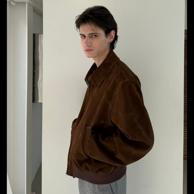 준느 j40 스웨이드 시나몬 M