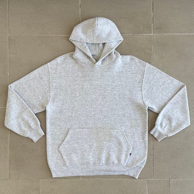 90s 빈티지 러셀 후드 밝은그레이 XL USA