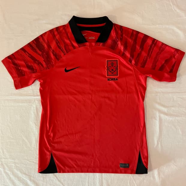 나이키 22-24 대한민국 국대 홈 유니폼 레드