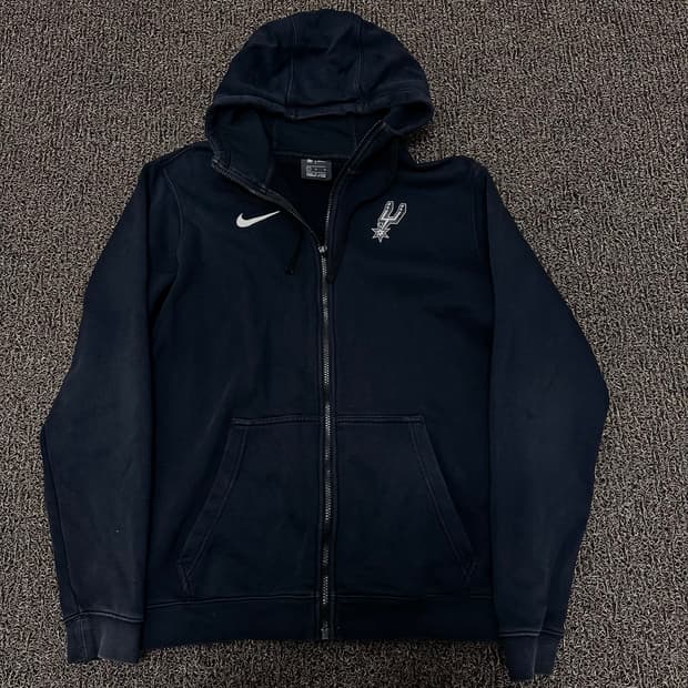 NIKE x NBA 나이키 콜라보 후드집업 블랙 L