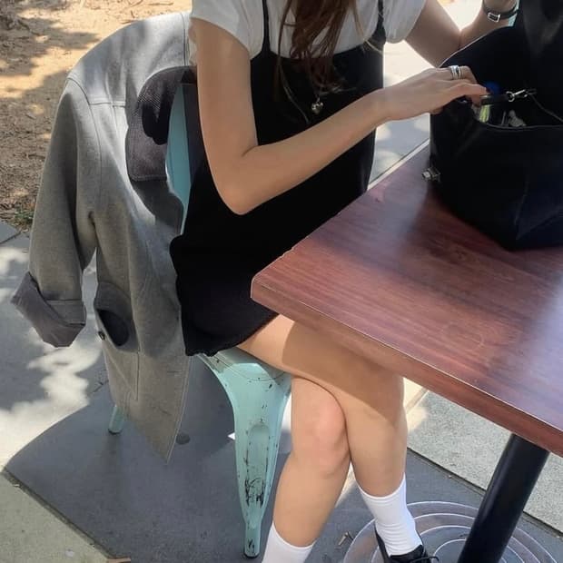 타낫 니트 원피스