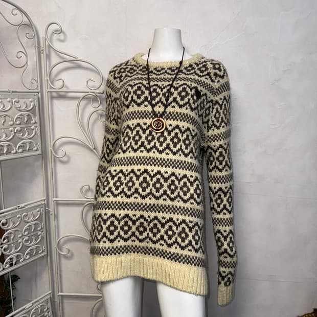 Tommy Hilfiger nordic alpaca wool knit