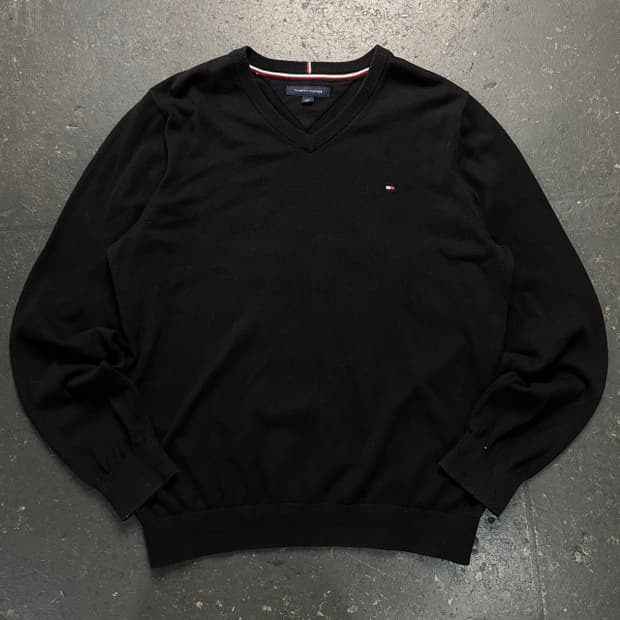 100 타미힐피거 니트