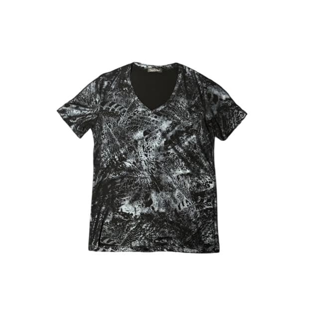 Tornado mart 00s leopard pattern top
