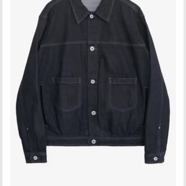 [3] 폴리테루 24fw 데님 트러커 자켓 인디고