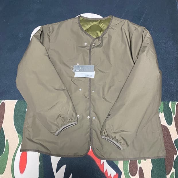 나나미카 리버서블 다운가디건 L 