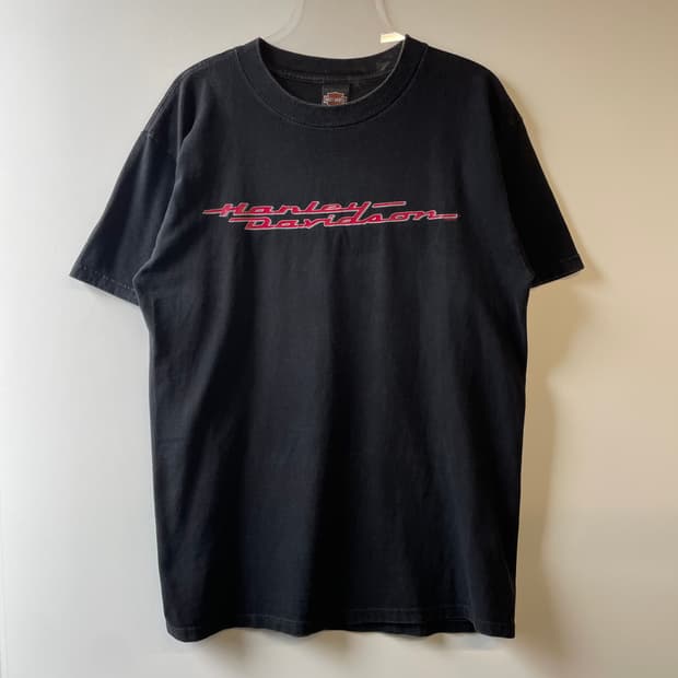 할리 데이비슨 프린팅 반팔 티셔츠 USA