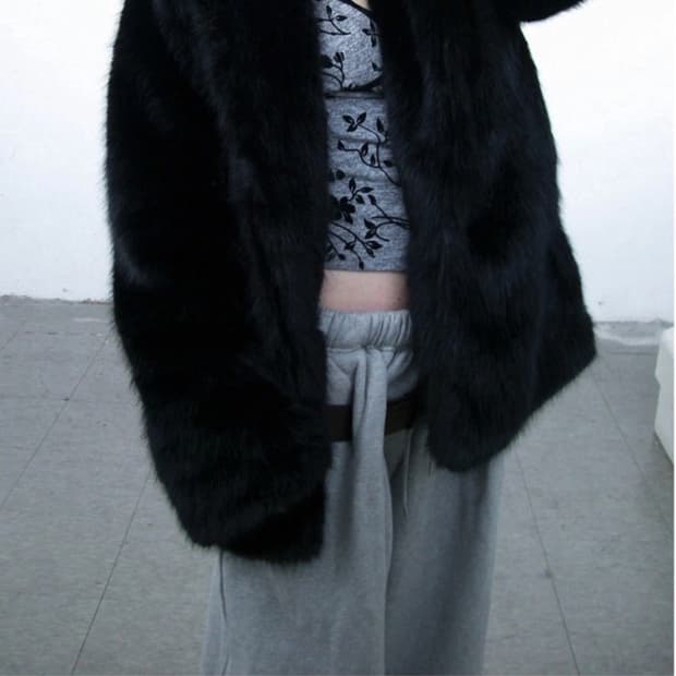 르노우 퍼 자켓 팝니다