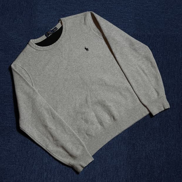 폴로 랄프로렌 그레이 맨투맨